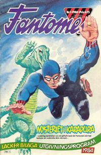 Cover Thumbnail for Fantomen (Semic, 1958 series) #1/1984