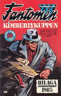 Cover Thumbnail for Fantomen (Semic, 1958 series) #1/1985