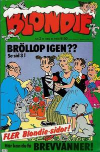 Cover for Blondie (Semic, 1963 series) #2/1984