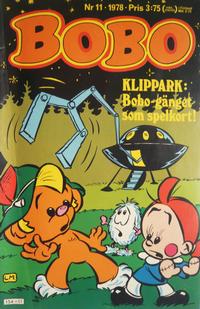 Cover Thumbnail for Bobo (Semic, 1978 series) #11/1978