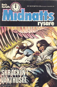 Cover for Boris Karloffs midnattsrysare (Semic, 1972 series) #7/1973