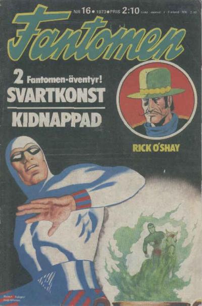Cover for Fantomen (Semic, 1958 series) #16/1973