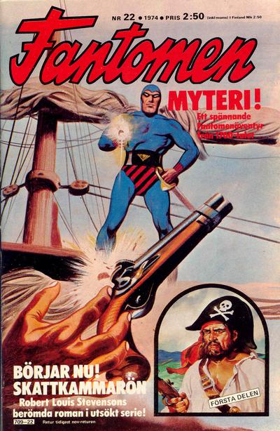 Cover for Fantomen (Semic, 1958 series) #22/1974
