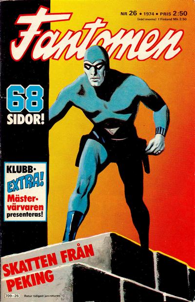 Cover for Fantomen (Semic, 1958 series) #26/1974