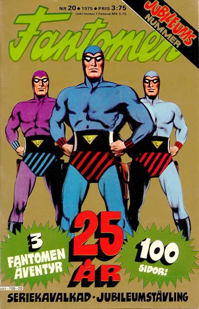 Cover for Fantomen (Semic, 1958 series) #20/1975
