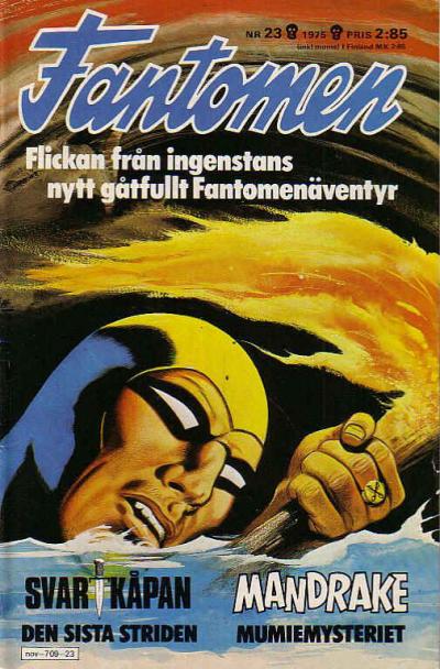 Cover for Fantomen (Semic, 1958 series) #23/1975
