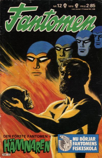 Cover for Fantomen (Semic, 1958 series) #12/1976