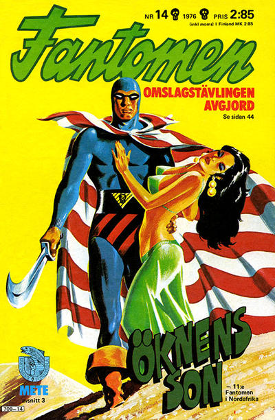Cover for Fantomen (Semic, 1958 series) #14/1976