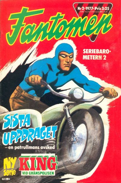 Cover for Fantomen (Semic, 1958 series) #2/1977