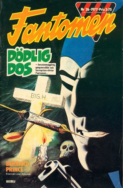 Cover for Fantomen (Semic, 1958 series) #26/1977
