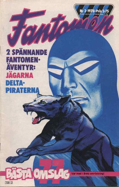Cover for Fantomen (Semic, 1958 series) #3/1978