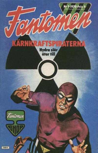 Cover for Fantomen (Semic, 1958 series) #9/1978