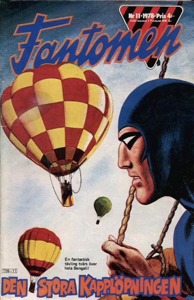 Cover for Fantomen (Semic, 1958 series) #11/1978