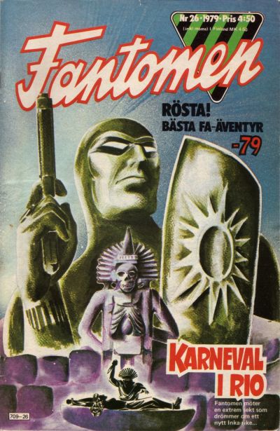 Cover for Fantomen (Semic, 1958 series) #26/1979