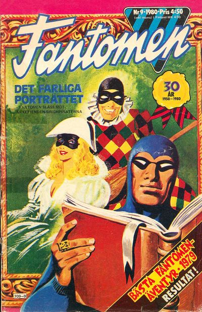 Cover for Fantomen (Semic, 1958 series) #9/1980