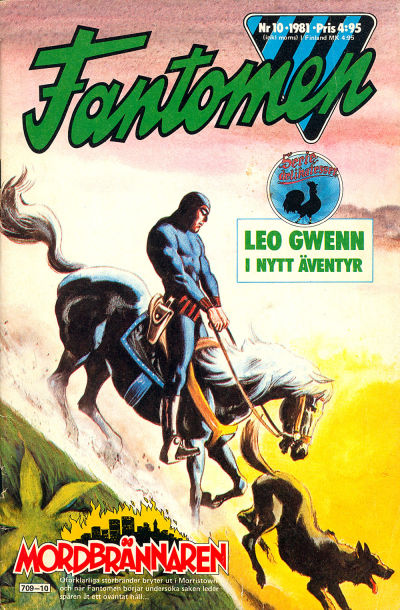 Cover for Fantomen (Semic, 1958 series) #10/1981