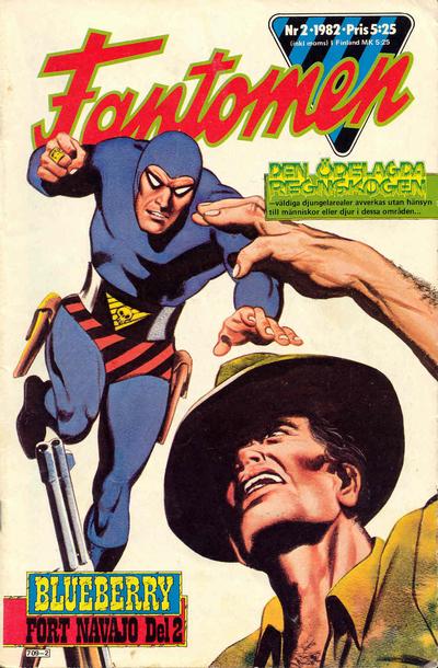 Cover for Fantomen (Semic, 1958 series) #2/1982