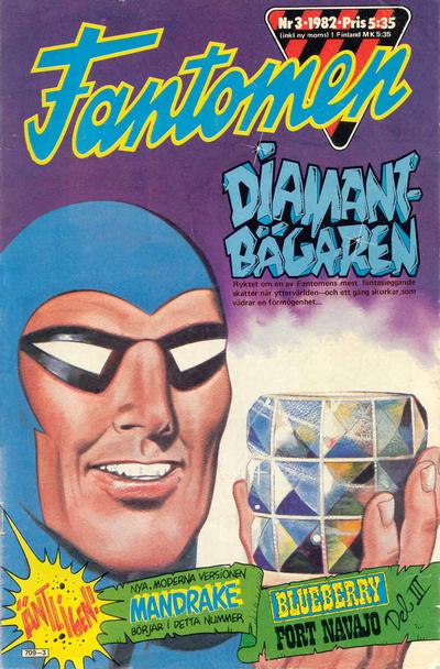 Cover for Fantomen (Semic, 1958 series) #3/1982