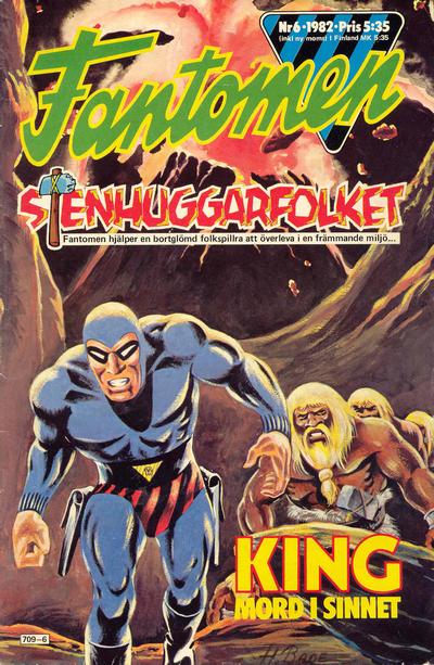 Cover for Fantomen (Semic, 1958 series) #6/1982