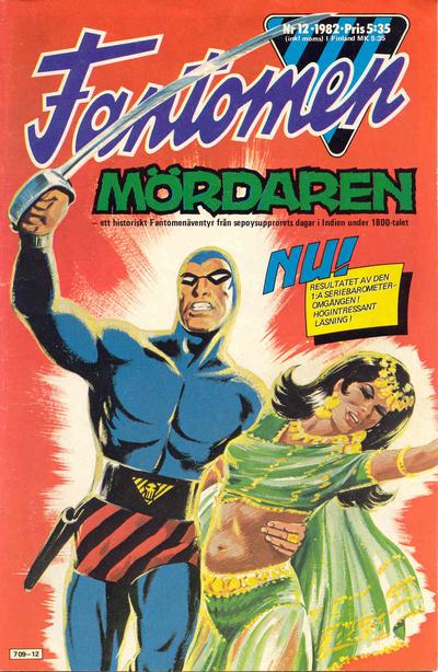 Cover for Fantomen (Semic, 1958 series) #12/1982