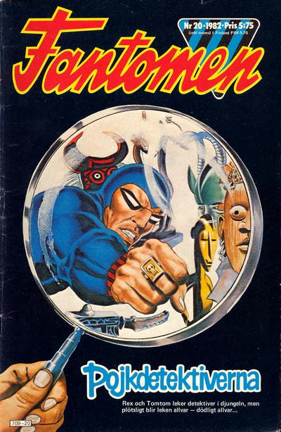 Cover for Fantomen (Semic, 1958 series) #20/1982
