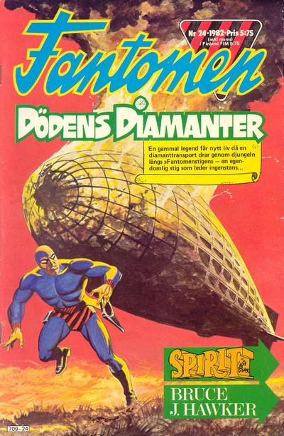 Cover for Fantomen (Semic, 1958 series) #24/1982
