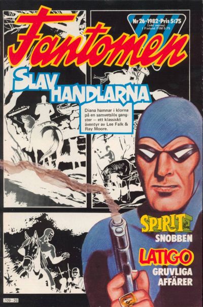 Cover for Fantomen (Semic, 1958 series) #26/1982