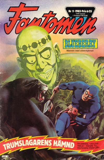 Cover for Fantomen (Semic, 1958 series) #9/1983