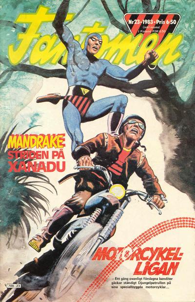 Cover for Fantomen (Semic, 1958 series) #23/1983