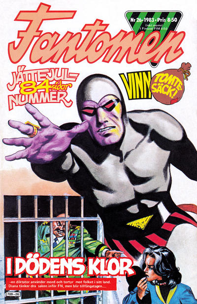 Cover for Fantomen (Semic, 1958 series) #26/1983