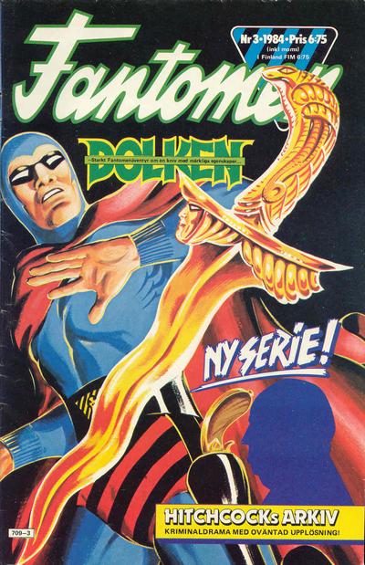 Cover for Fantomen (Semic, 1958 series) #3/1984