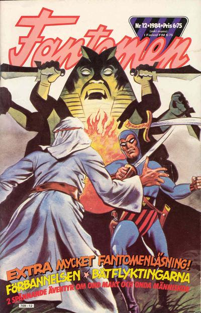 Cover for Fantomen (Semic, 1958 series) #12/1984