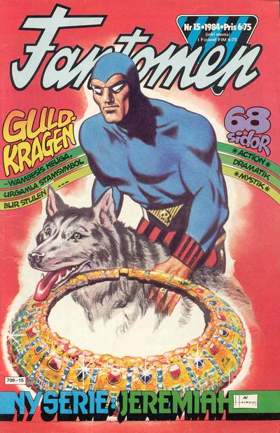 Cover for Fantomen (Semic, 1958 series) #15/1984