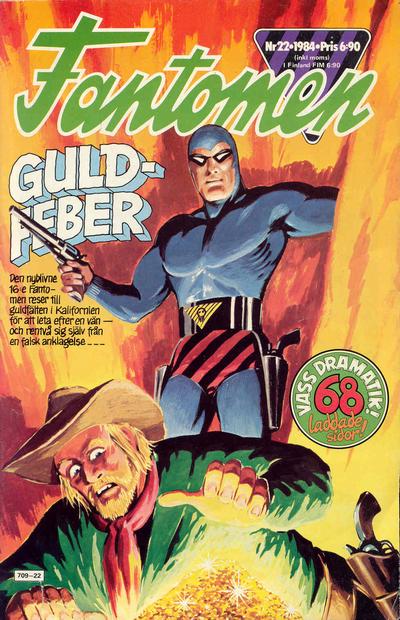 Cover for Fantomen (Semic, 1958 series) #22/1984