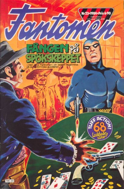 Cover for Fantomen (Semic, 1958 series) #23/1984