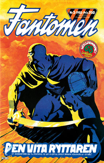 Cover for Fantomen (Semic, 1958 series) #3/1985