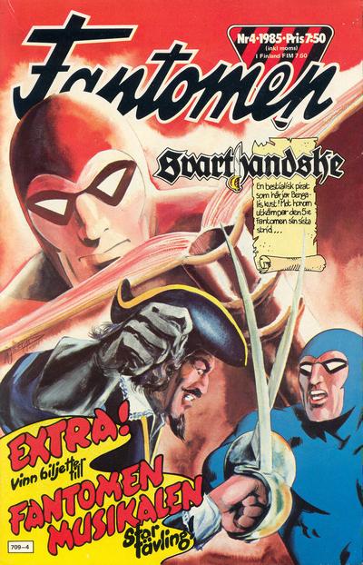 Cover for Fantomen (Semic, 1958 series) #4/1985