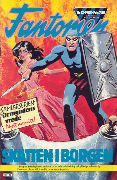 Cover for Fantomen (Semic, 1958 series) #12/1985