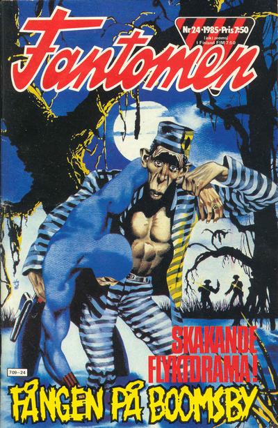 Cover for Fantomen (Semic, 1958 series) #24/1985