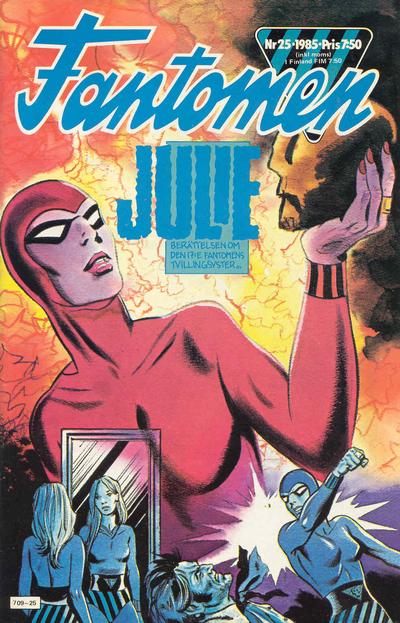 Cover for Fantomen (Semic, 1958 series) #25/1985
