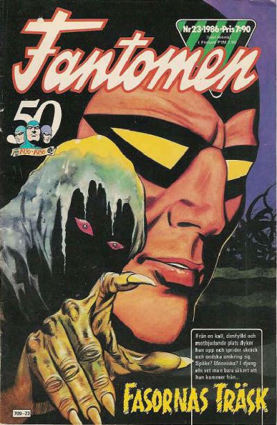 Cover for Fantomen (Semic, 1958 series) #23/1986