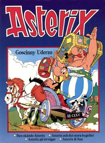 Cover for Asterix [samlingsböcker] (Richters Förlag AB, 1985 series) #7
