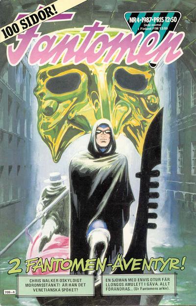Cover for Fantomen (Semic, 1958 series) #4/1987