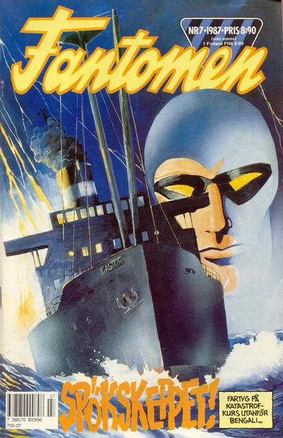 Cover for Fantomen (Semic, 1958 series) #7/1987