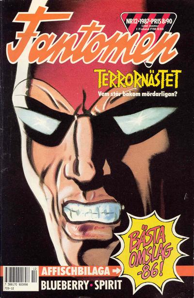 Cover for Fantomen (Semic, 1958 series) #12/1987