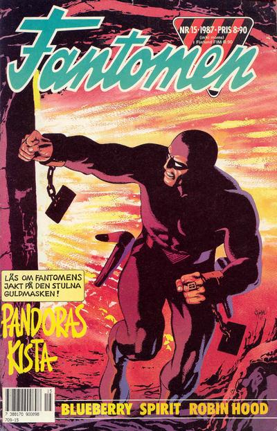 Cover for Fantomen (Semic, 1958 series) #15/1987