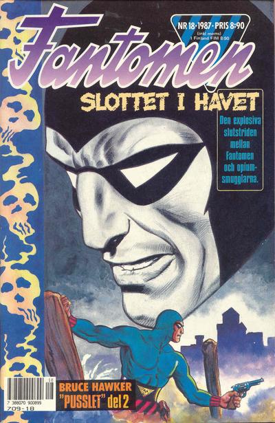 Cover for Fantomen (Semic, 1958 series) #18/1987
