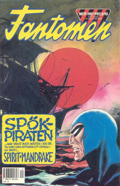 Cover for Fantomen (Semic, 1958 series) #19/1987