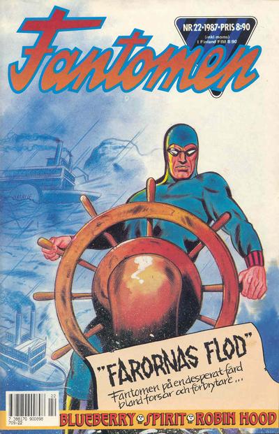 Cover for Fantomen (Semic, 1958 series) #22/1987
