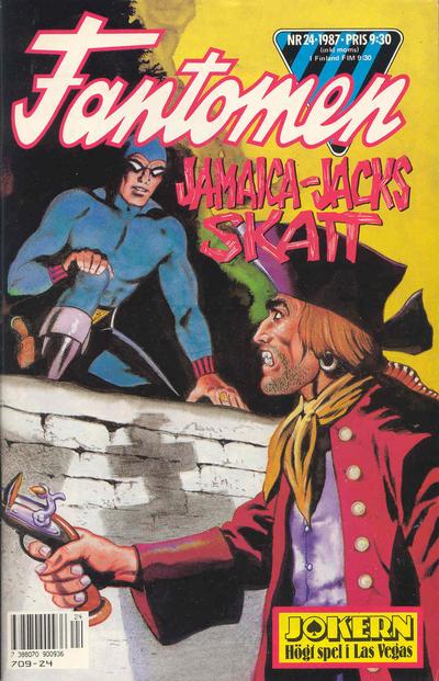 Cover for Fantomen (Semic, 1958 series) #24/1987